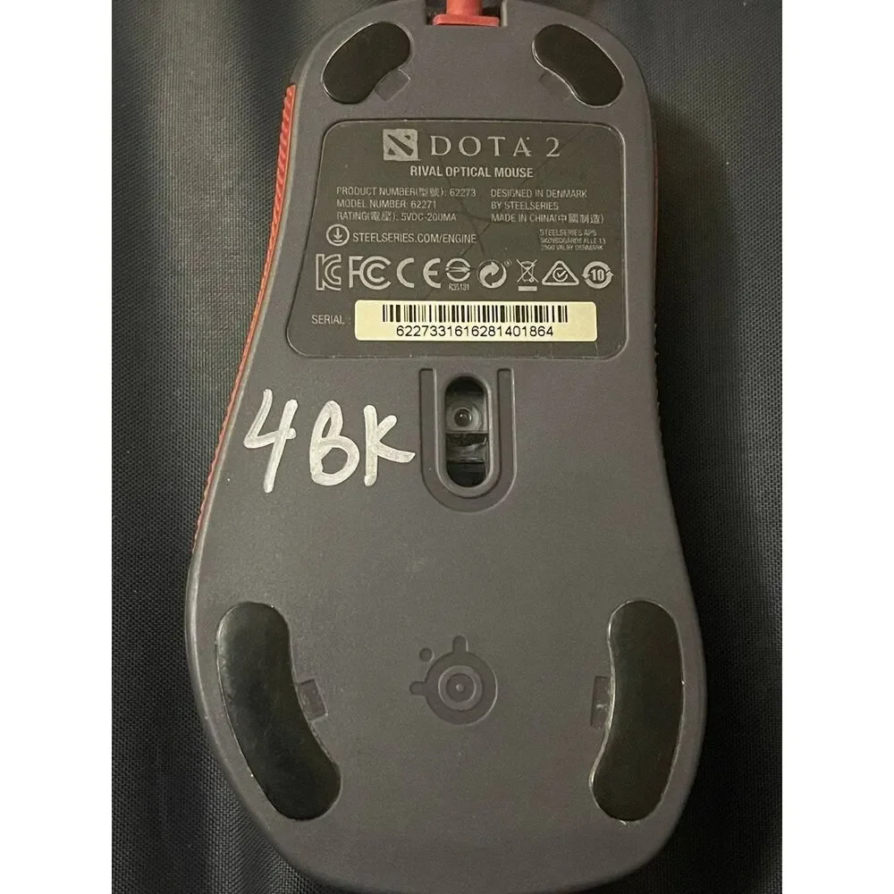 Dota 2 SteelSeries Rival Optic Mouse Gaming‎ PC Works